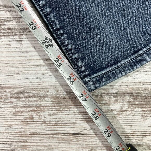 Women’s Lauren Felt Classic Weekender Crop distressed jeans size 12 - Picture 10 of 10